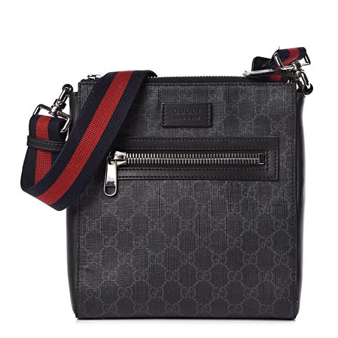 gucci signature messenger small|Gucci unisex Messenger bag.